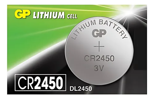 Dl/cr2450, Pila De 3v Tipo Botón De Lithium De Gp