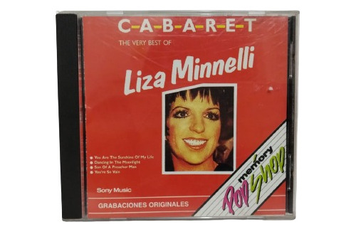 Liza Minnelli  Cabaret The Very Best Of-cd La Cueva Musical