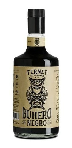 Fernet Buhero Negro Aperitivo - Xco Bebidas