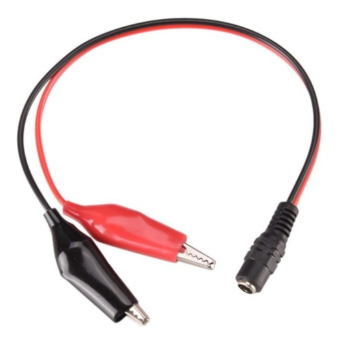 Cable Conector Cocodrilo 5.5*2.1mm Dc Barrel Jack Alligator
