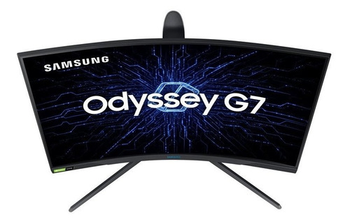 Imagem 4 de 4 de Monitor Gamer Curvo Samsung Odyssey 27 Lc27g75 240hz 1ms Hdm