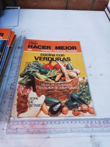 Revista Colección Cómo Hacer Mejor Cocina Con Verduras No 35