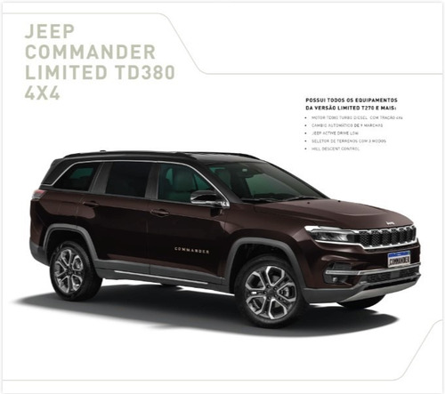 Imagem 2 de 9 de Commander 2.0 Td380 Turbo Diesel Limited At9