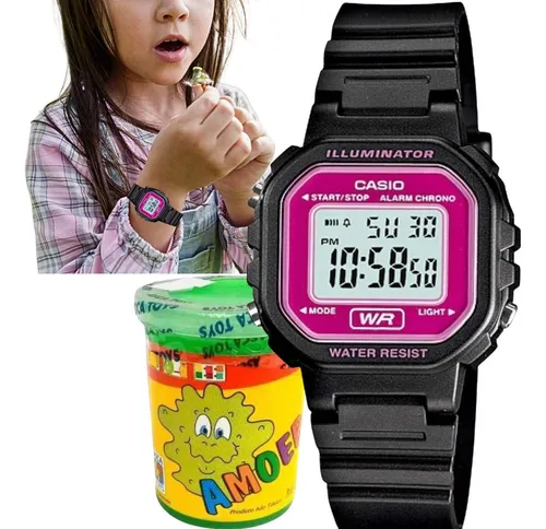 Reloj digital casio para niños sale