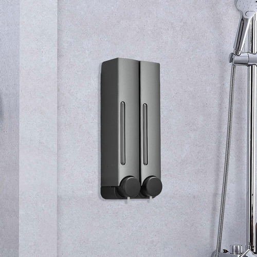 Monte De Pared Liquid Soap Dispenser Dispenser Cabeza Doble