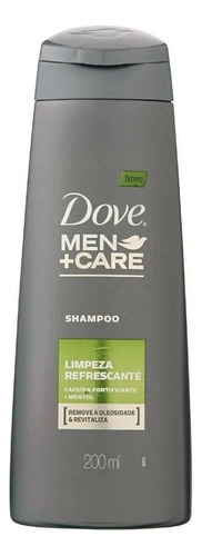  Shampoo Limpeza Refrescante Dove Men Care 200ml