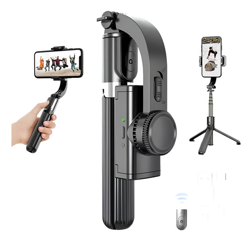 Gimbal Estabilizador Para iPhone E Celular Android Com Tripé