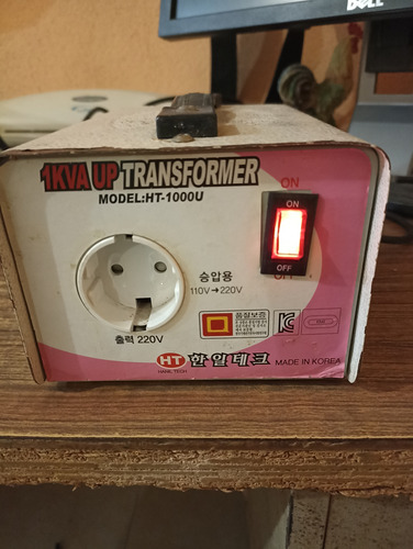 Transformador De 110 A 220 1000va Blanco (Usado)