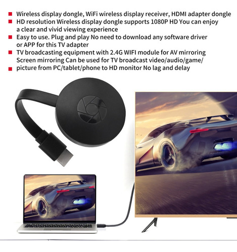 - Tv Stick Dongle 1080p Hdmi Receptor Adaptador Con Antena