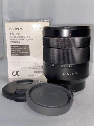 Sony Fe 24-70mm F4 Za Oss Carl Zeiss Camera Lens