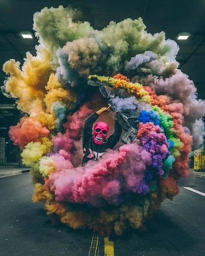 Imagen 8 de 10 de 20 Bombas Humo, Múltiples Colores, Gender Reveal Niño O Niña