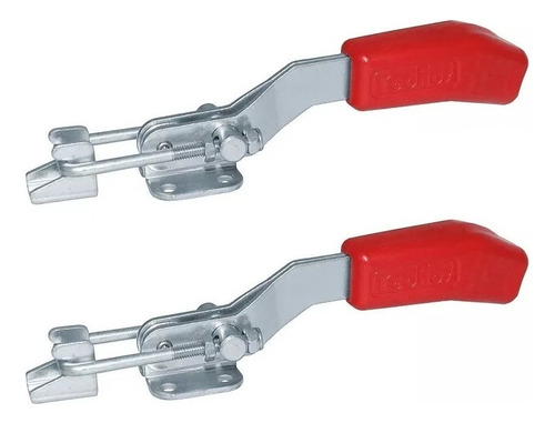 Kit 2 Grampo Tensor Fecho 15cm P/ 160kg - Zincado Ga-105d