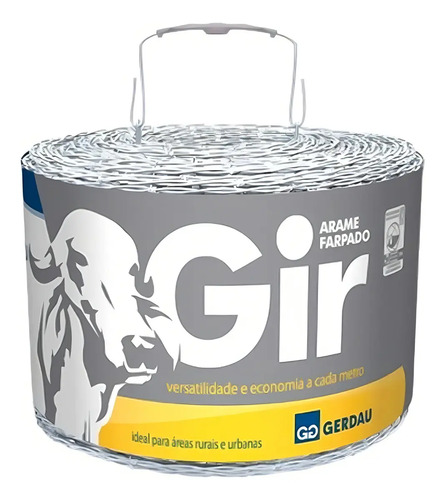 Arame Farpado Gir 500m - Gerdau