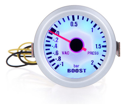 Tf Vacuómetro Turbo Boost Para Coche 2, 52 Mm, Led Azul, -1
