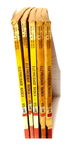 Imagem 2 de 2 de Livro Eletricidade Básica 5 Volumes -livraria Freitas Bastos