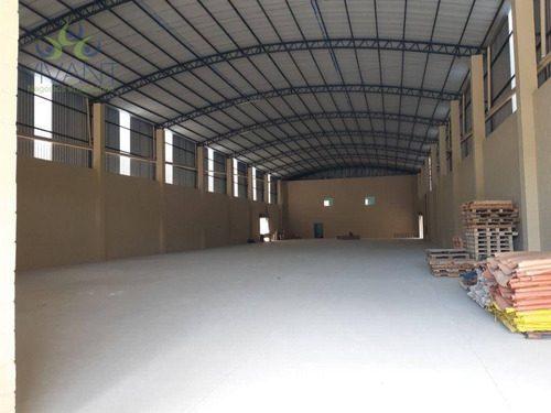 Imagem 5 de 13 de Galpão Novo Zup1para Alugar, 1200 M² Por R$ 17.000/mês - Rio Abaixo - Itaquaquecetuba/sp - Ga0035