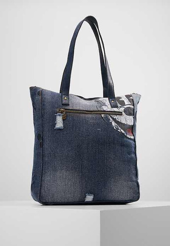 & Cartera Desigual Nueva Mickey Jeans Con Envío