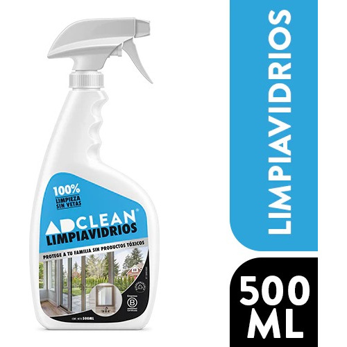 Limpiavidrios Biodegradable Adclean 500 Ml