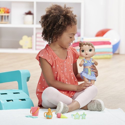 Hasbro Baby Alive Bebé sol y arena