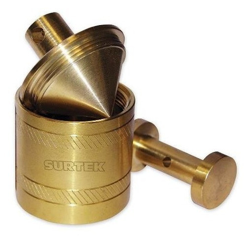 Plomada De Bronce Tipo Barril No 3 Surtek 123276