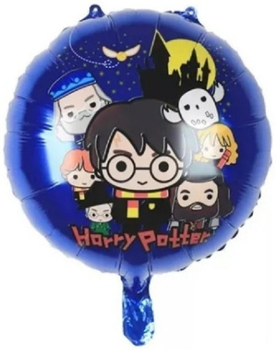 6 Globos Harry Potter