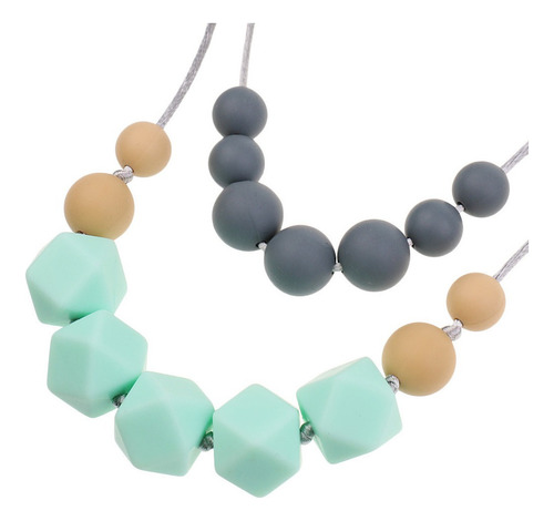 Juguete De Collar De Dentición Silicón Para Niños Bebé