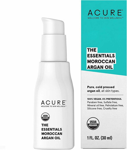 Acure - Aceite Argn 100% Vegetal De La Coleccin Bsico