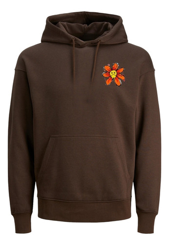 Hoodie Sudadera $ad Boys Frente Flore Atras Corrid Junior H