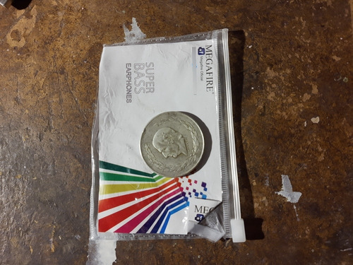 Moneda 5 Pesos De Plata (Usado)