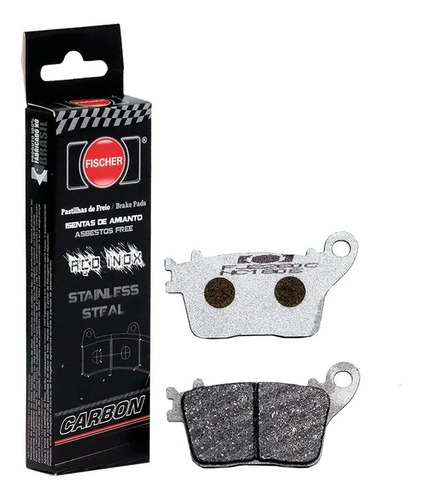 Imagem 1 de 3 de Pastilha Honda 600 Cbr Rr Abs 09 Em Diante Traseira (fischer