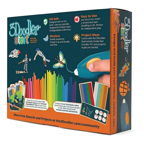 3doodler Inicio Fundamentos 3d Conjunto De Lápiz Para Los Ni