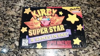 Kirby Super Star Snes Original Americano Lacrado
