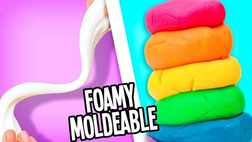 12 Bolsas Foamy Moldeable Boligoma 720g