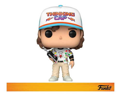 Funko Pop Stranger Things S4 Dustin Hellfire Club Original