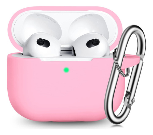 Estuche Forro Funda Silicona Case Para AirPods Pro Unicolor 