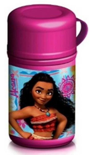 Garrafa Plástica Infantil Escolar Personagens Disney Caneca