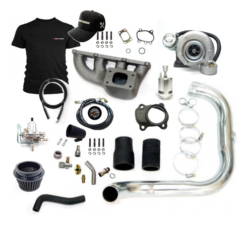 Kit Turbo Gm 8v Corsa Celta 1.6 Mpfi + Turbo Zr T25