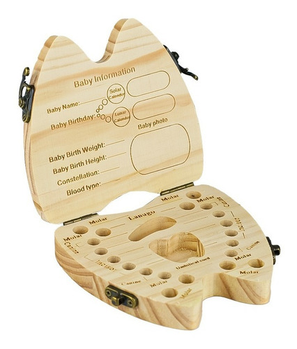 Imagen 2 de 7 de Caja Para Dientes De Leche Diseño De Dientes