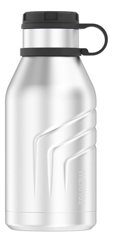 Termo Botella De Acero Inox 950ml Marca Thermos Anti-derrame Color Plateado