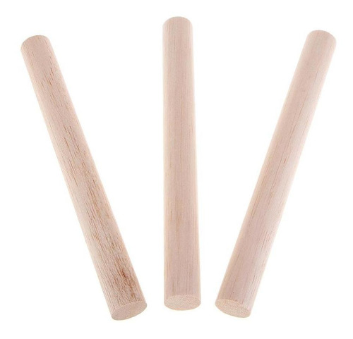 Palos De Formas De Madera De Balsa 3 Piezas 200 Mm