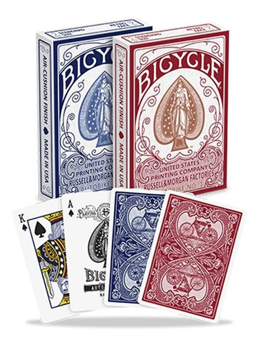 Cartas Bicycle Autobike - Baraja Poker Magia - Excelentes!