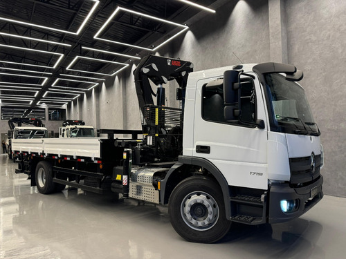 Caminhão Mb Atego 1719 4x2 2025 Guindauto Munck Argos 20t