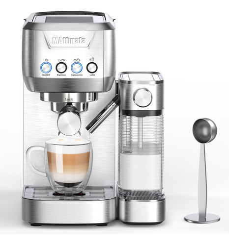 Máquina Café Expreso Capuchino Automático Doble Pared 20 Fil