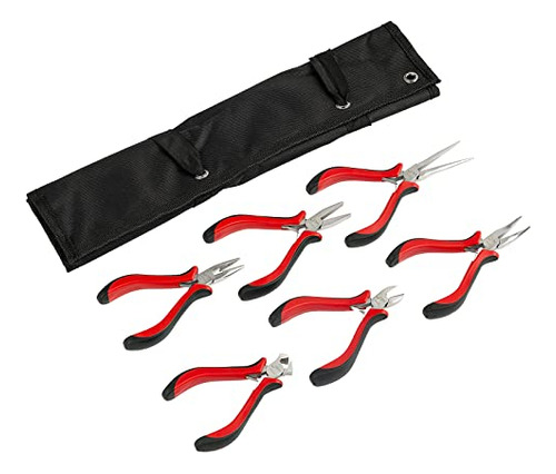 Jetech 6pcs Mini Pliers Set, Joyeria Pliers Herramientas Inc