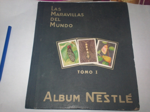 Libro Maravillas Del Mundo Tomo 1 Album Nestle Antiguo 1942