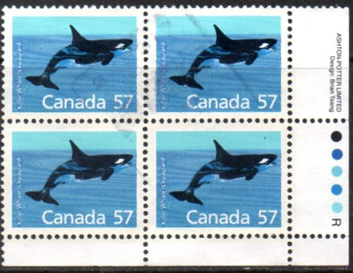 Canada 1988. Cuadro Usado Del 57 Orca