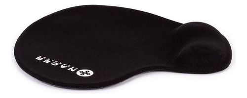4 Pzas Mousepad Naceb Con Descansa Muñecas Negro Na-549 /vc Diseño Impreso Ergonómico