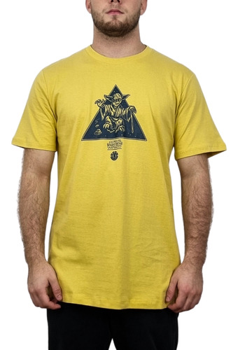 Camiseta Element Star Wars Yoda Amarelo