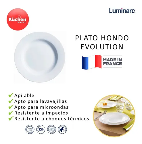 Platos hondos luminarc hotsell