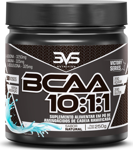 Bcaa Em Pó 10:1:1 Ultra Concentrado Com 3900mg Dose - 250g